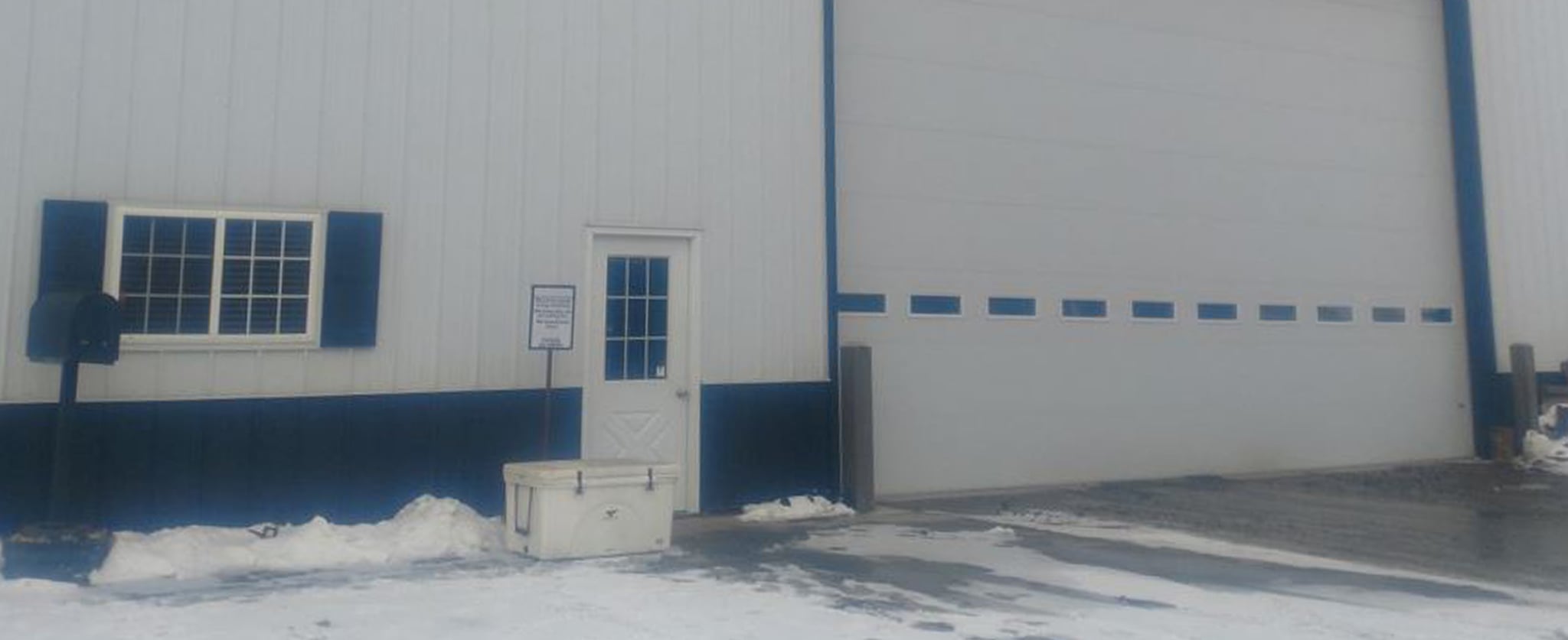 Outside of building